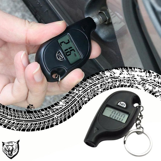 Tire Pressure Tester Keychain